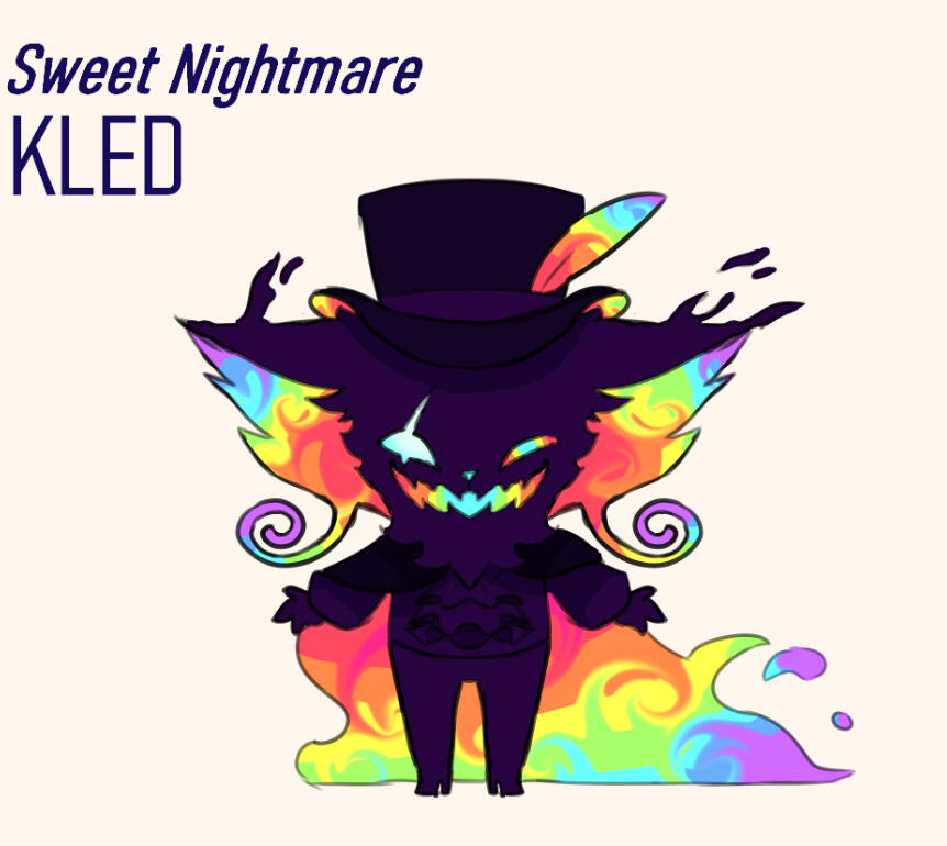 Finished concept for Kled.