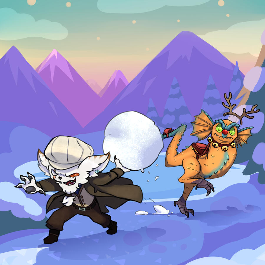 Final shot of Kled and Skaarl together. https://x.com/MerryRiftmas/status/1609250155739455490?s=20