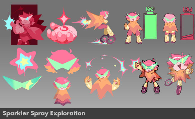 Every Overwatch hero has a selection of sprays, and Sparkler is no different.